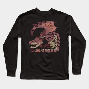 Pink Rathian Long Sleeve T-Shirt